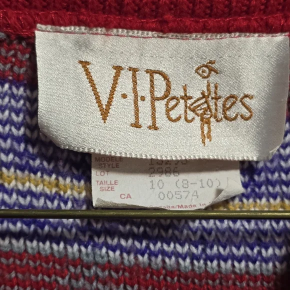 Multicolor Patterned Men's Sweater - Picture 5 of 8